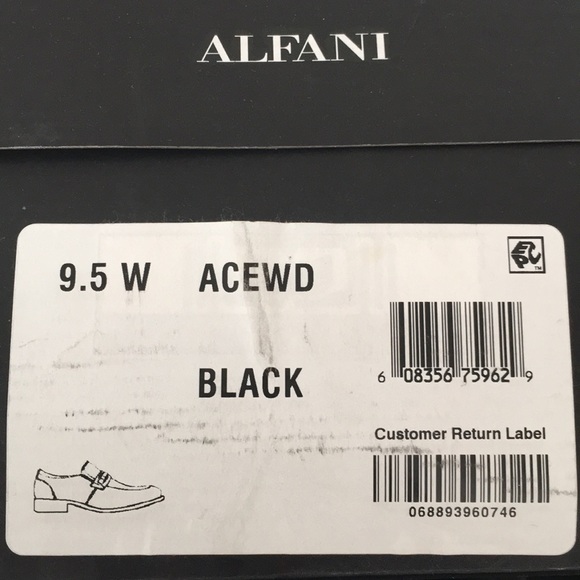 🆕Alfani Leather Men’s Shoes - Brand NEW / Unworn - Picture 5 of 5